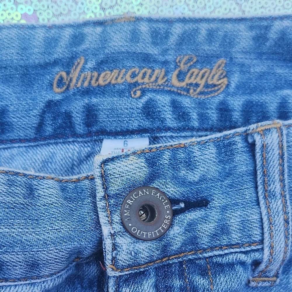 American Eagle Denim Mini Skirt - Picture 2 of 3